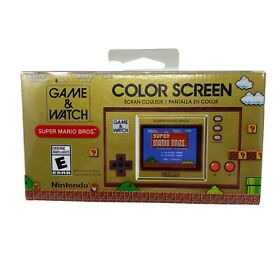 NEW Nintendo Game and Watch Super Mario Bros Color Screen Handheld Console