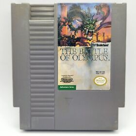 The Battle Of Olympus NES Nintendo Entertainment System NTSC USA Game