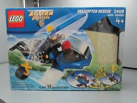 NEW LEGO RETIRED Action Wheelers Helicopter Rescue 2909