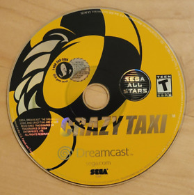 Crazy Taxi (Sega Dreamcast, 2000) Disks Only, No Case