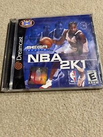Dreamcast Sega Sports NBA 2k1 Game 