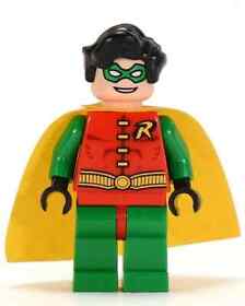 LEGO WAVY HAIR ROBIN Minifigure 7783 DC Batman I Batcave Penguin Freeze Invasion
