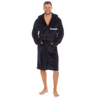 Personalised Hooded Men's Bathrobes Personalised with Embroidery Great for Fathe