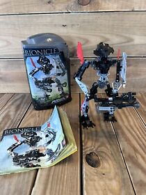 Lego Bionicle 8690 Toa Onua With Manual Canister Missing Red Laser Scope Piece