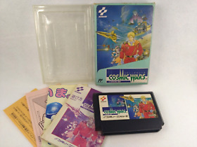 Cosmic Wars Nintendo FC Famicom Game w/ Box, Manual Tested Works JP