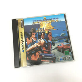 TAITO Taito Chase H.Q. PLUS S.C.I. Sega Saturn Game Software Used Japan