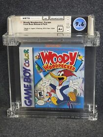 Gameboy Color WOODY THE WOODPECKER New WATA 9.6 A+ Sealed GBC Top Pop VGA Buzz