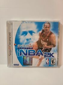 NBA 2K (Sega Dreamcast, 1999) No Upc Code Not For ReSale NFR ALAN Complete CIB