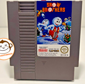 Snow Brothers. Nintendo Entertainment System (NES). Cartucho original PAL.