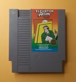 Elevator Action (Nintendo Entertainment System, NES 1987) Authentic Tested Clean