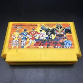Used Chojin Sentai Jetman game cartridge only Nintendo Famicom Used Japan
