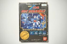 Famicom Mobile Suit Gundam Z Hot scramble boxed Japan FC game US seller