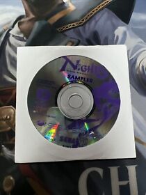 Sega Saturn Nights Into Dreams Sampler Demo Disc Tested Authentic