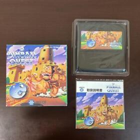PINBALL QUEST Jaleco Famicom Nintendo FC Japan Action Retro Game