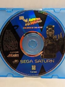 X-Men Children Of The Atom -Sega Saturn- Disc Only Scratched - Tested Read Desc