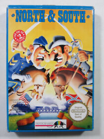 NORTH & SOUTH NINTENDO NES PAL-FRA (COMPLETE - VERY GOOD CONDITION)