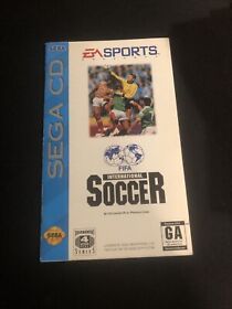 fifa international soccer Sega cd manual