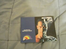 Terminator 2 T2 Judgment Day Manual Only NES Nintendo