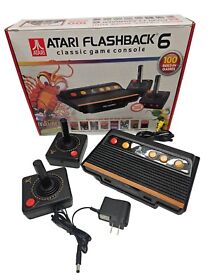Atari Flashback 6 Classic Game Console Model No. AR2680 Tested