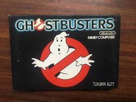 Ghostbusters Famicom box w/manual free shipping 