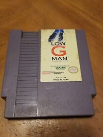 Low G Man: The Low Gravity Man (Nintendo 1990) NES Cartridge Only Authentic 