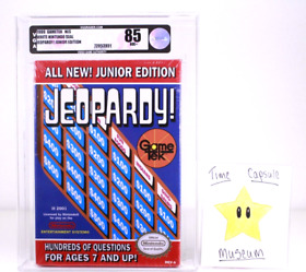 Jeopardy Junior Edition Jr. New Nintendo NES Factory Sealed WATA VGA Grade 85