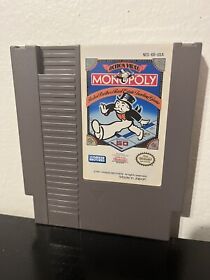 Monopoly (NES Nintendo Entertainment System 1991) Authentic & Tested Parker Bros