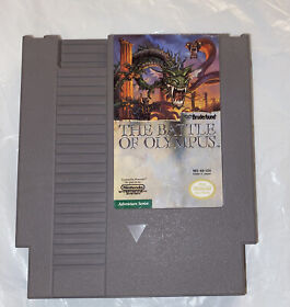 The Battle Of Olympus - Authentic Nintendo NES Cartridge Clean *Tested*