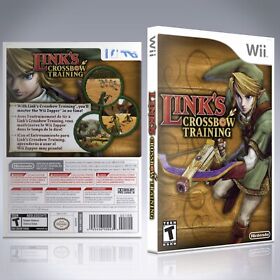 Wii Replacement Case - NO GAME - Link's Crossbow Training