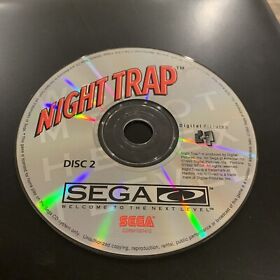 Night Trap (Sega CD, 1994) Disc 2 ONLY