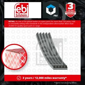 5 Rib Multi V Drive Belt fits FIAT STILO 192 1.6 01 to 08 55350419 Febi Quality