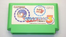 Famicom Games  FC " Rockman 3 "  TESTED /550755