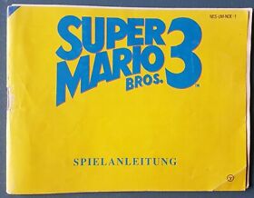 Livret Super Mario Bros 3 pour NES