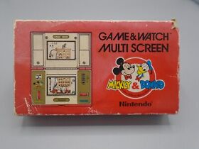 Nintendo Game & Watch Mickey & Donald DM-53 w/ Box 1982