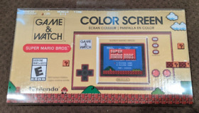 Nintendo Game and Watch Super Mario Bros Color Screen Handheld 35th NEW Sealed