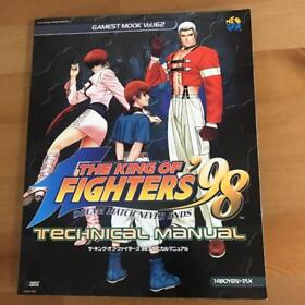 King Of Fighters 98 Technical Manual Guide Neo Geo Book Japanese