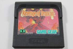 Revenge of Drancon - Sega Game Gear Cartridge