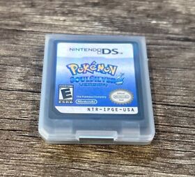 Pokemon Soulsilver Nintendo DS/NDS/3DS game cartridge w/ case (2010) Very Good