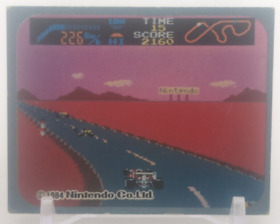 F1 Race #99 Family Computer Card Menko Amada Famicom Konami Vintage 1985 Japan