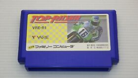 Famicom Games  FC " Top-Rider "  TESTED /550441