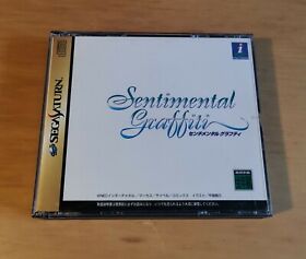 Sentimental Graffiti - Sega Saturn Game *W/ Manual* Japanese