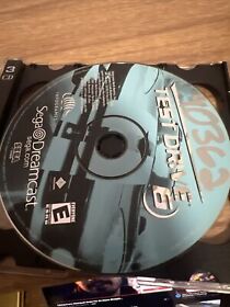 Sega Dreamcast 2 game Lot Test Drive 6 & NFL 2k Disc Only Loose