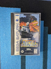 Sega Saturn - Battle Stations (EA, 1997) - Long Box, CIC