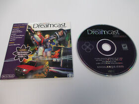 Sega Dreamcast Magazine February 2001 Demo Disc with Sleeve Insert Volume 11