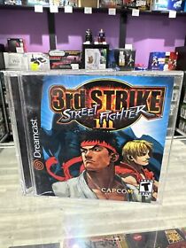 Street Fighter III: 3rd Strike (Sega Dreamcast, 2000) CIB Complete Tested!