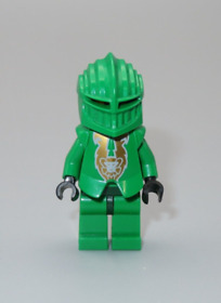 Lego Rascus green monkey armor Knights Kingdom Castle minifigure 8874 8801 8877