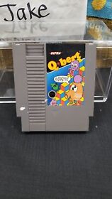 AUTHENTIC Q*BERT NINTENDO NES VIDEO GAME Q BERT