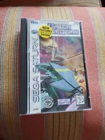 Cyber Speedway Sega Saturn Case, Label & Manual Only