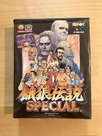 Fatal Fury Special Garou Densetsu AES SNK Neogeo with Case Tested Ready to Play