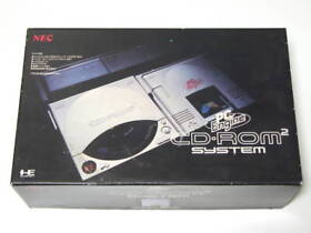 Pc Engine Cd-Rom Main Unit Box With Manual Interface Operation Confirmed